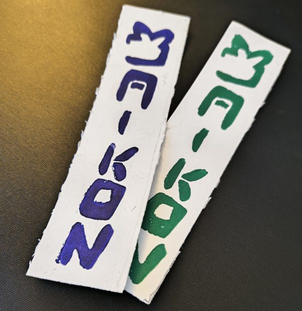 Daikon Logo Linocut Bookmark